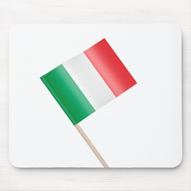 Alfombrilla De Ratón Bandera de Italia (Frente)