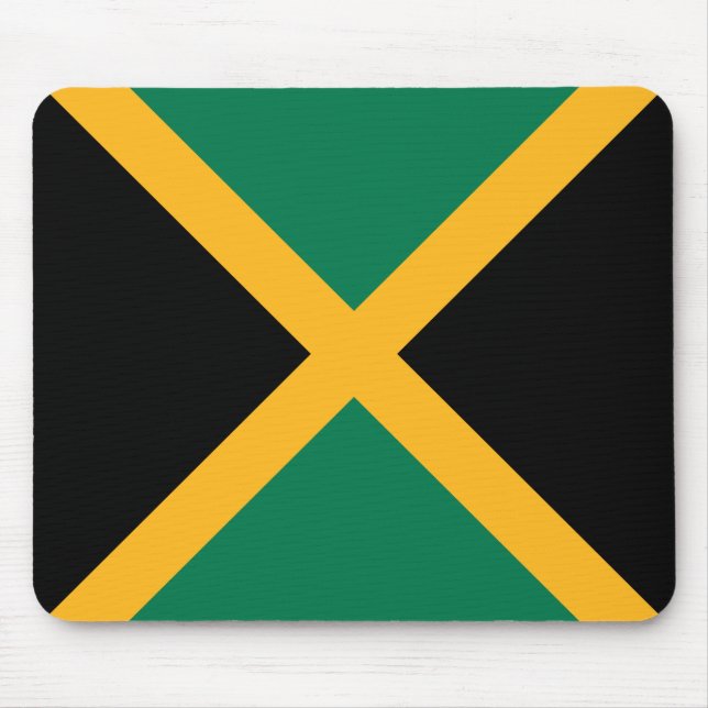 Alfombrilla De Ratón Bandera de Jamaica (Frente)
