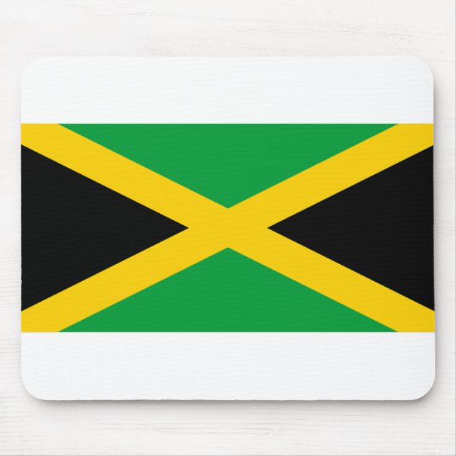 Alfombrilla De Ratón Bandera de Jamaica (Frente)