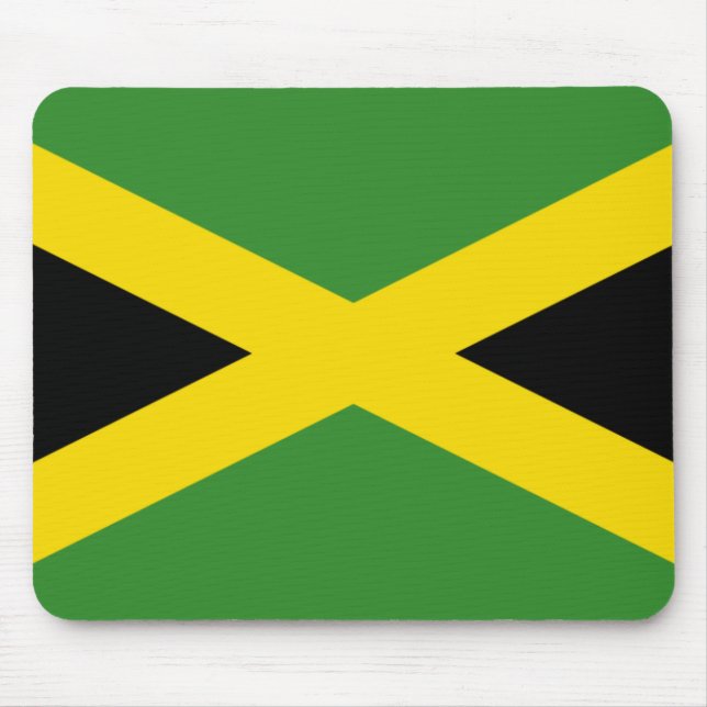 Alfombrilla De Ratón Bandera de Jamaica Mousepad (Frente)
