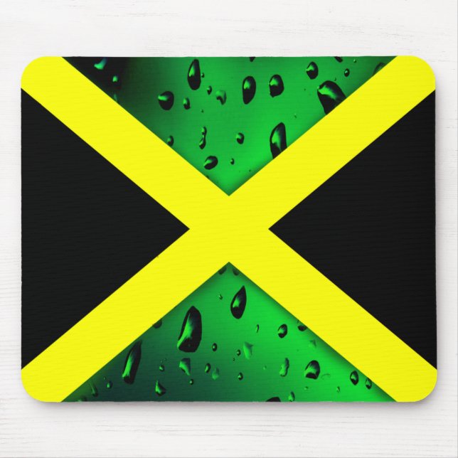 Alfombrilla De Ratón Bandera de Jamaica Mousepad (Frente)