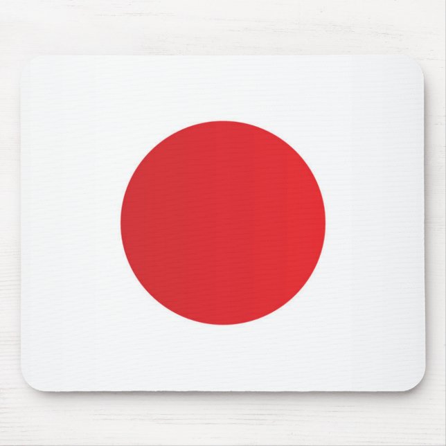 Alfombrilla De Ratón Bandera de Japón (Frente)
