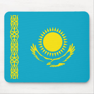 Alfombrilla De Ratón Bandera de Kazajistán