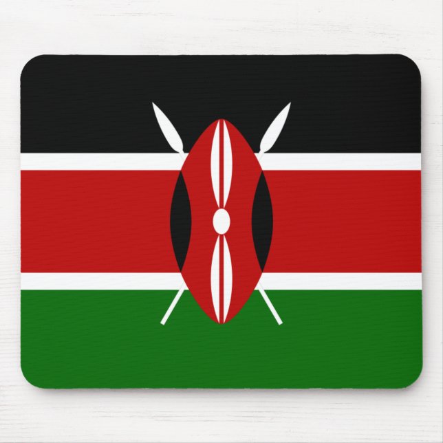 Alfombrilla De Ratón Bandera de Kenia África (Frente)