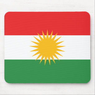 Alfombrilla De Ratón Bandera de Kurdistán