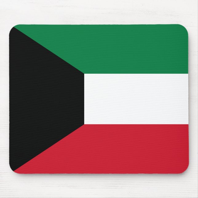 Alfombrilla De Ratón Bandera de Kuwait (Frente)