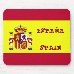 Alfombrilla De Ratón Bandera de la almohadilla del ratón de España