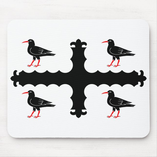 Alfombrilla De Ratón Bandera de la almohadilla del ratón de Flintshire (Frente)