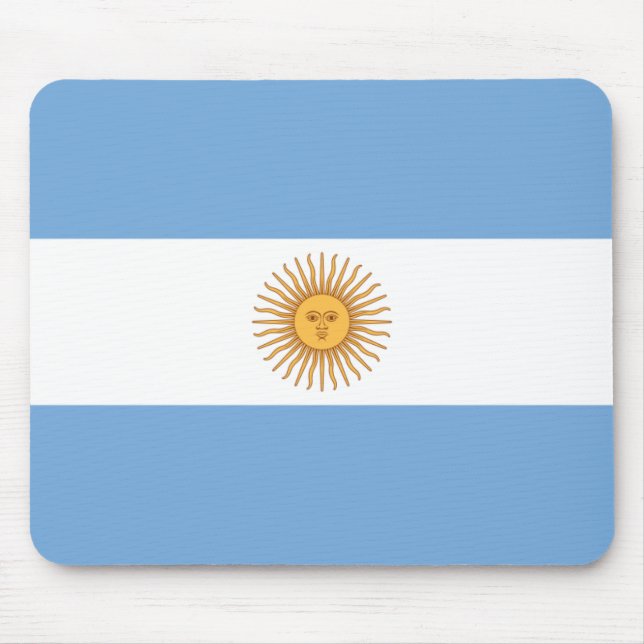 Alfombrilla De Ratón Bandera de la Argentina (Frente)