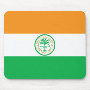 Alfombrilla De Ratón Bandera de la Ciudad de Miami (Florida)