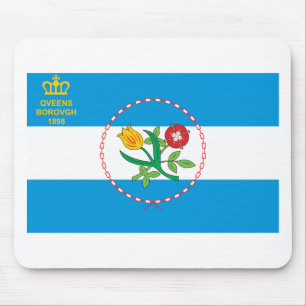 Alfombrilla De Ratón Bandera de la ciudad del Queens