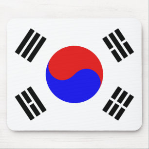Alfombrilla De Ratón Bandera de la Corea del Sur