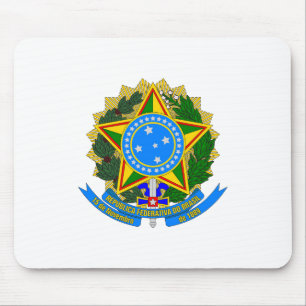 Alfombrilla De Ratón bandera de la estrella del emblema símbolo escudo