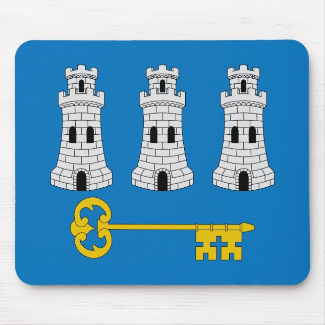 Alfombrilla De Ratón Bandera de La Habana, Cuba Mouse Pad (Frente)
