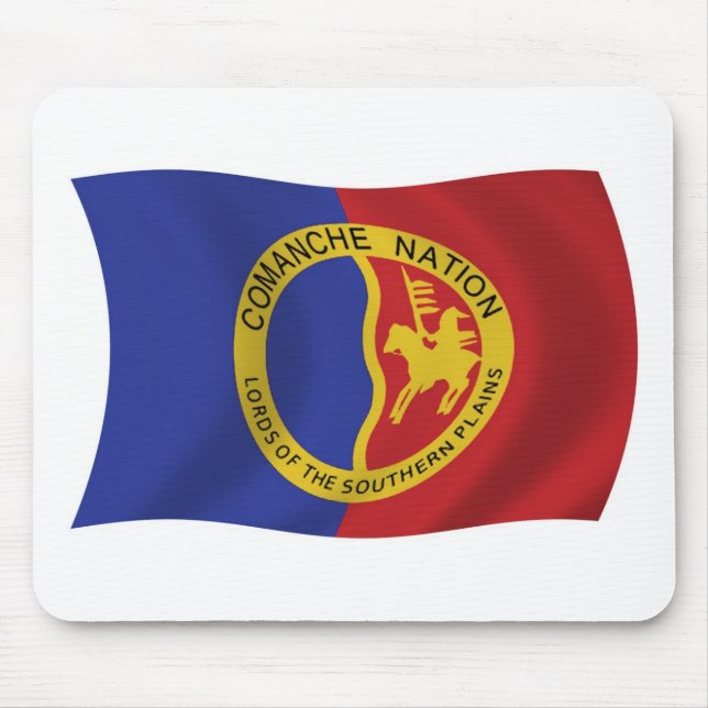 Alfombrilla De Ratón Bandera de la Nación Comanche Mousepad (Frente)