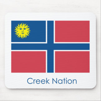 Alfombrilla De Ratón Bandera de la nación de The Creek