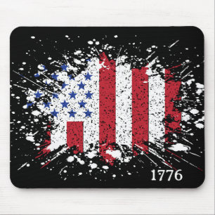 Alfombrilla De Ratón Bandera de la Paz Estadounidense 1776 National Sta