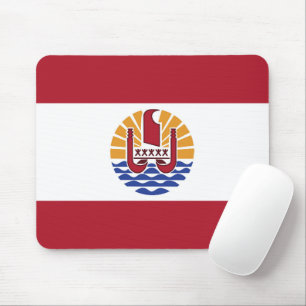 Alfombrilla De Ratón Bandera de la Polinesia Francesa