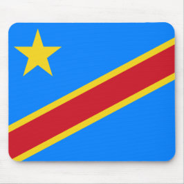 Alfombrilla De Ratón Bandera de la RDC (República Democrática del Congo