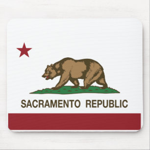 Alfombrilla De Ratón Bandera de la república de Sacramento