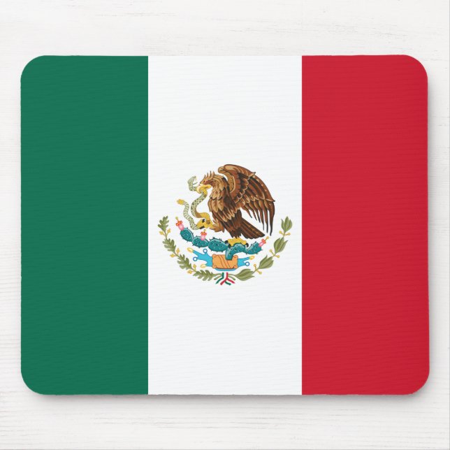 Alfombrilla De Ratón Bandera de la República Mexicana (Frente)