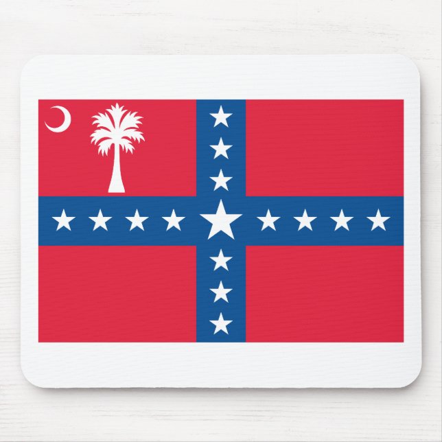Alfombrilla De Ratón Bandera de la soberanía de Carolina del Sur (Frente)