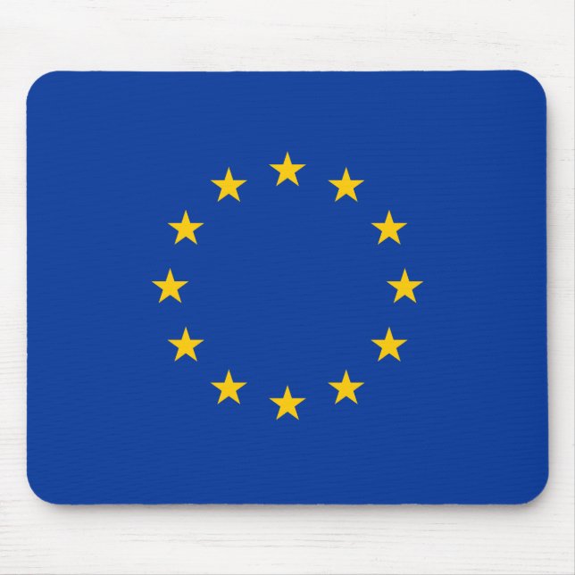 Alfombrilla De Ratón Bandera de la Unión Europea (UE) (Europa) (Frente)