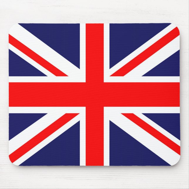 Alfombrilla De Ratón Bandera de la Union Jack (Frente)