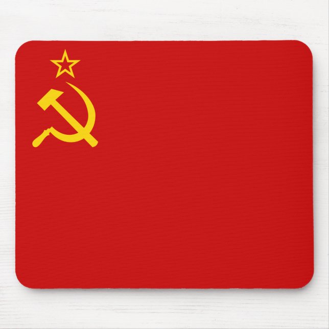 Alfombrilla De Ratón Bandera de la Unión Soviética (Frente)