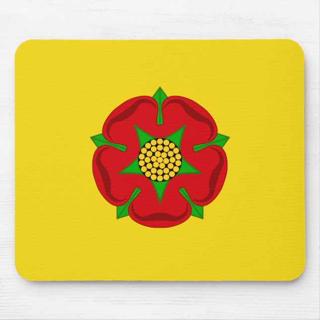 Alfombrilla De Ratón Bandera de Lancashire (Frente)