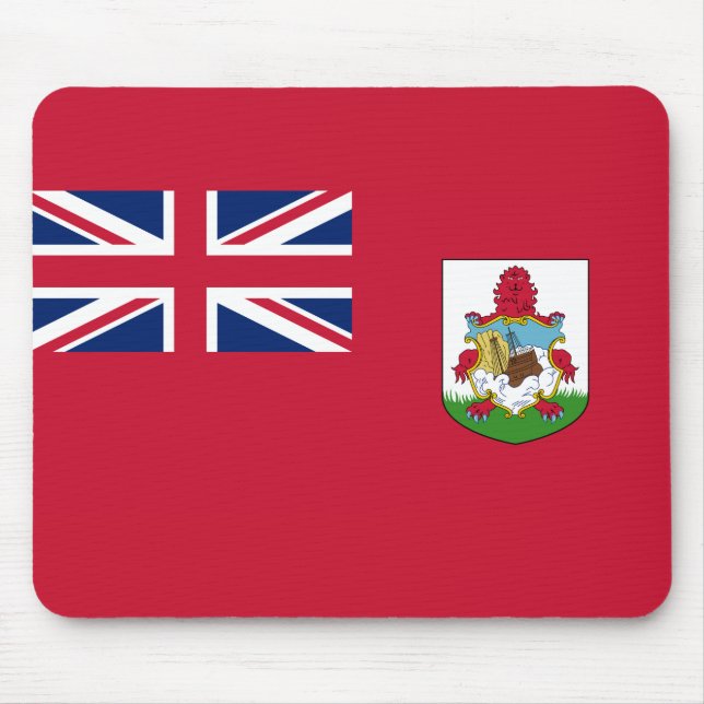 Alfombrilla De Ratón Bandera de las Bermudas (Bermudas) (Islas del Cari (Frente)