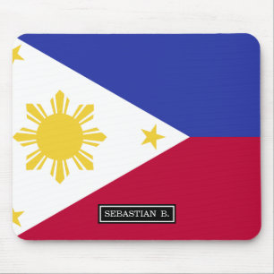 Alfombrilla De Ratón Bandera de las Filipinas