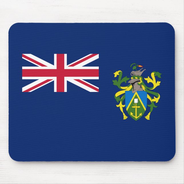 Alfombrilla De Ratón Bandera de las Islas Pitcairn (Frente)