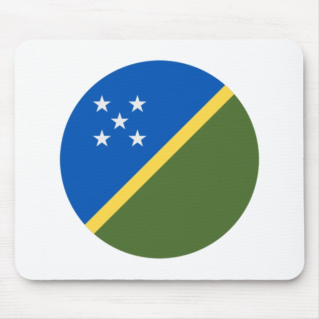 Alfombrilla De Ratón Bandera de las Islas Salomón (Frente)