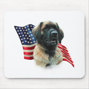 Alfombrilla De Ratón Bandera de Leonberger