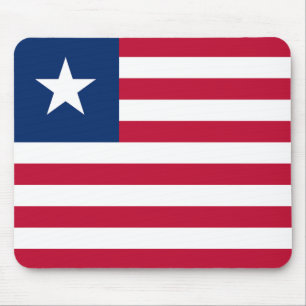 Alfombrilla De Ratón Bandera de Liberia