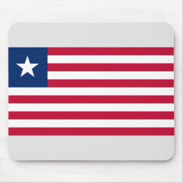 Alfombrilla De Ratón Bandera de Liberia (Liberia)