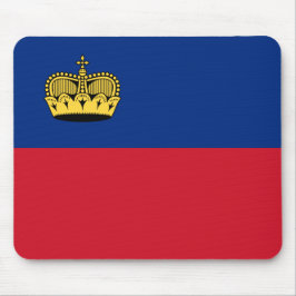 Alfombrilla De Ratón Bandera de Liechtenstein
