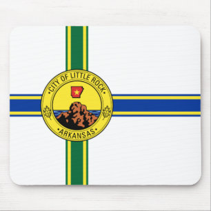 Alfombrilla De Ratón Bandera de Little Rock (Arkansas)