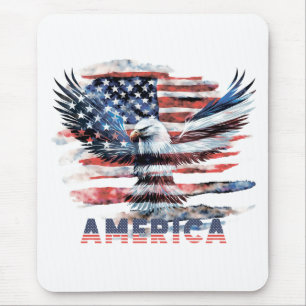 Alfombrilla De Ratón Bandera de los Estados Unidos. América