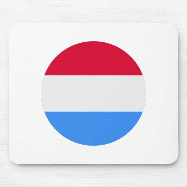 Alfombrilla De Ratón Bandera de Luxemburgo (Frente)
