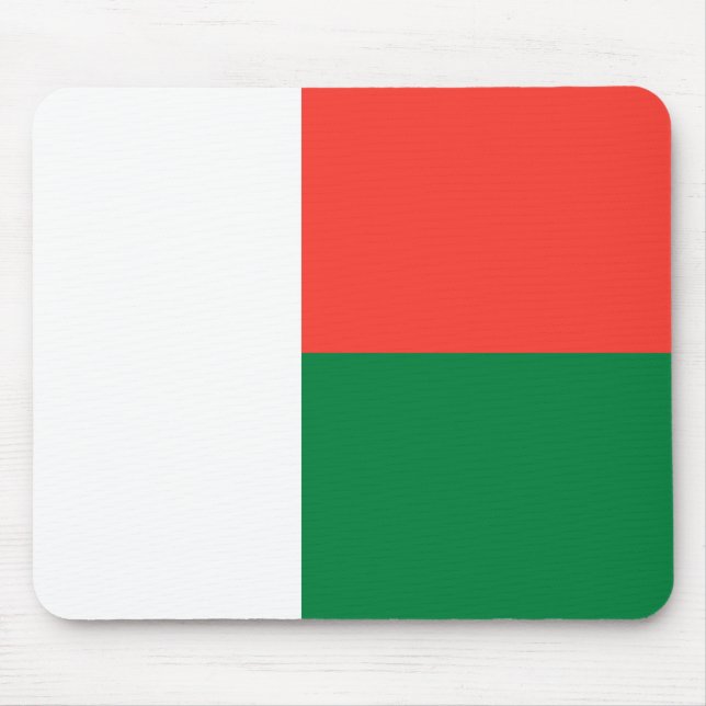 Alfombrilla De Ratón Bandera de Madagascar (Frente)