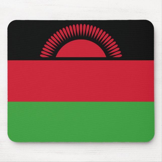 Alfombrilla De Ratón Bandera de Malawi (Frente)