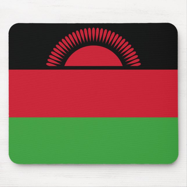 Alfombrilla De Ratón Bandera de Malawi (Frente)
