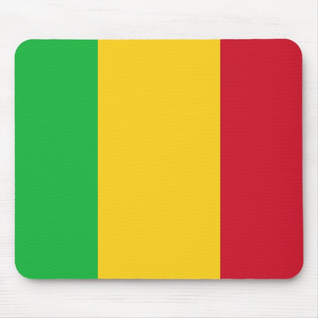 Alfombrilla De Ratón Bandera de Mali (Frente)