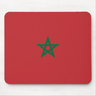 Alfombrilla De Ratón Bandera de Marruecos