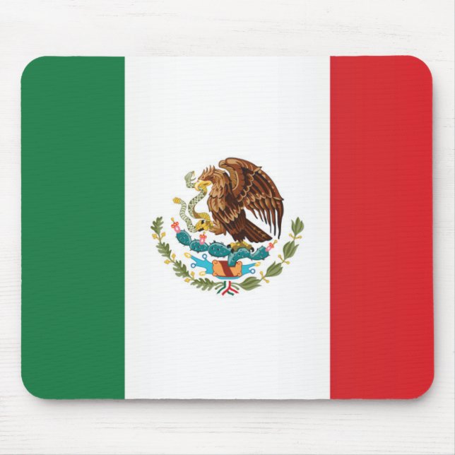 Alfombrilla De Ratón Bandera de México (Frente)
