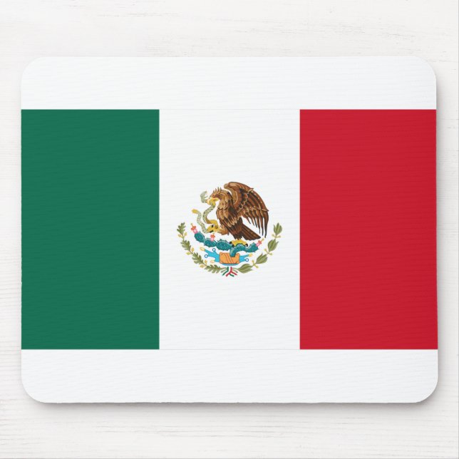 Alfombrilla De Ratón Bandera de México (Frente)