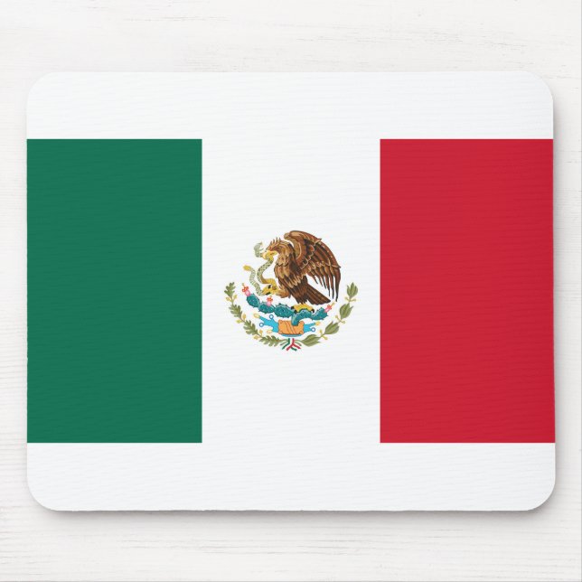 Alfombrilla De Ratón Bandera de México (Frente)