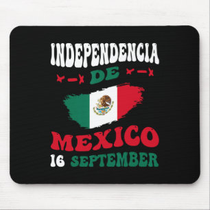 Alfombrilla De Ratón Bandera de México Orgullo por la independencia de
